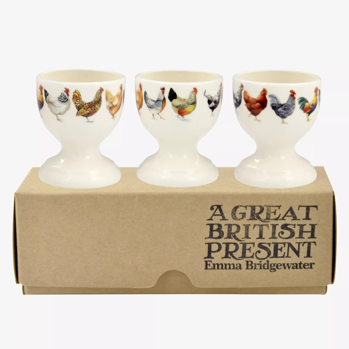 Emma Bridgewater Rise & Shine Set of 3 Egg Cups