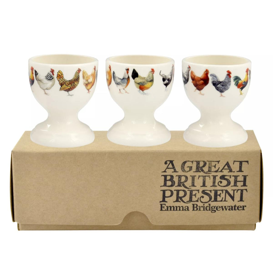 Emma Bridgewater Rise & Shine Set of 3 Egg Cups