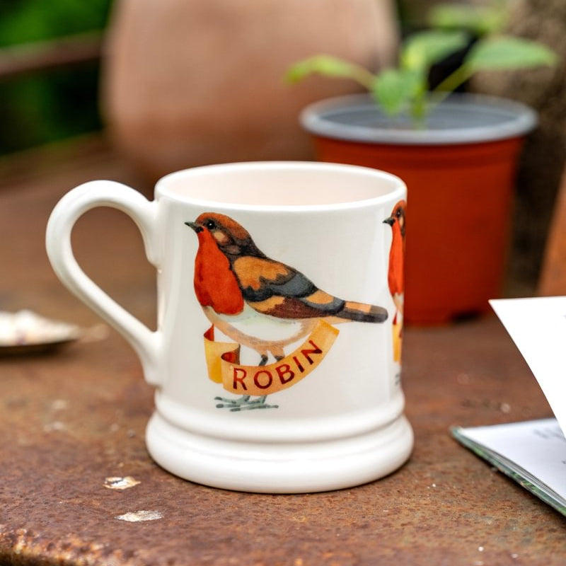 Emma Bridgewater Robin Half Pint Mug