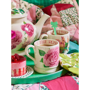 Emma Bridgewater Roses All My Life Set of 2 Half Pint Mugs