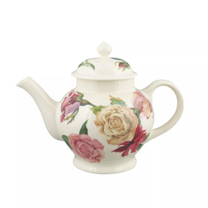 Emma Bridgewater Roses All My Life 4 Mug Teapot