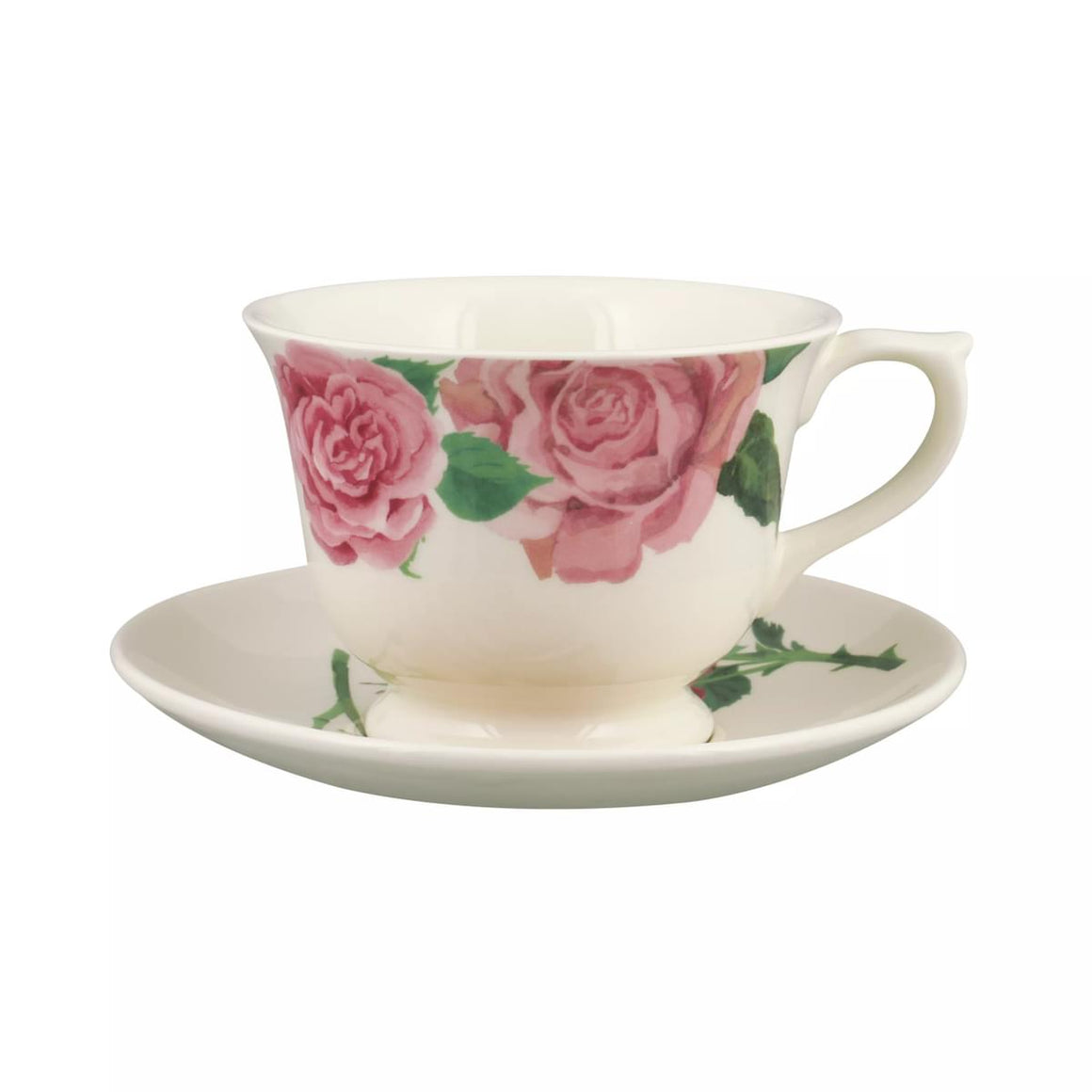 Emma Bridgewater Roses All My Life Large Teacup & Saucer