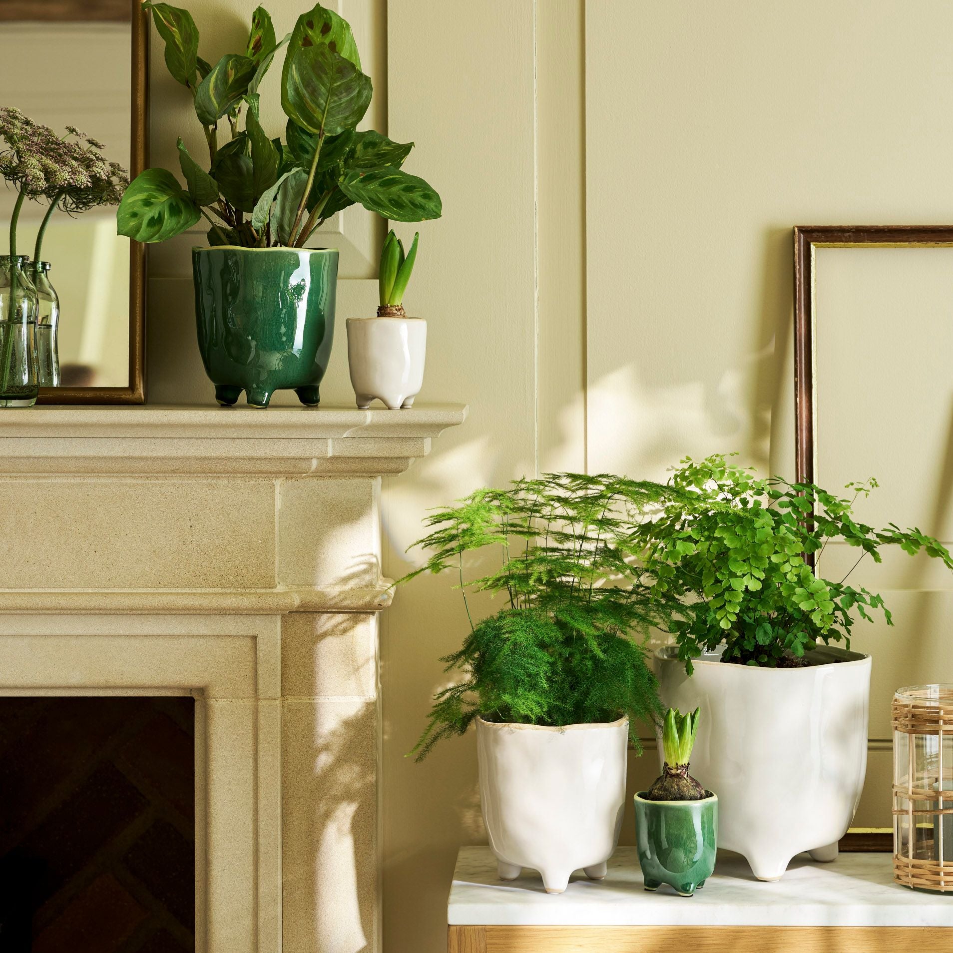 Garden Trading Forest Green 7.2cm Positano Pot