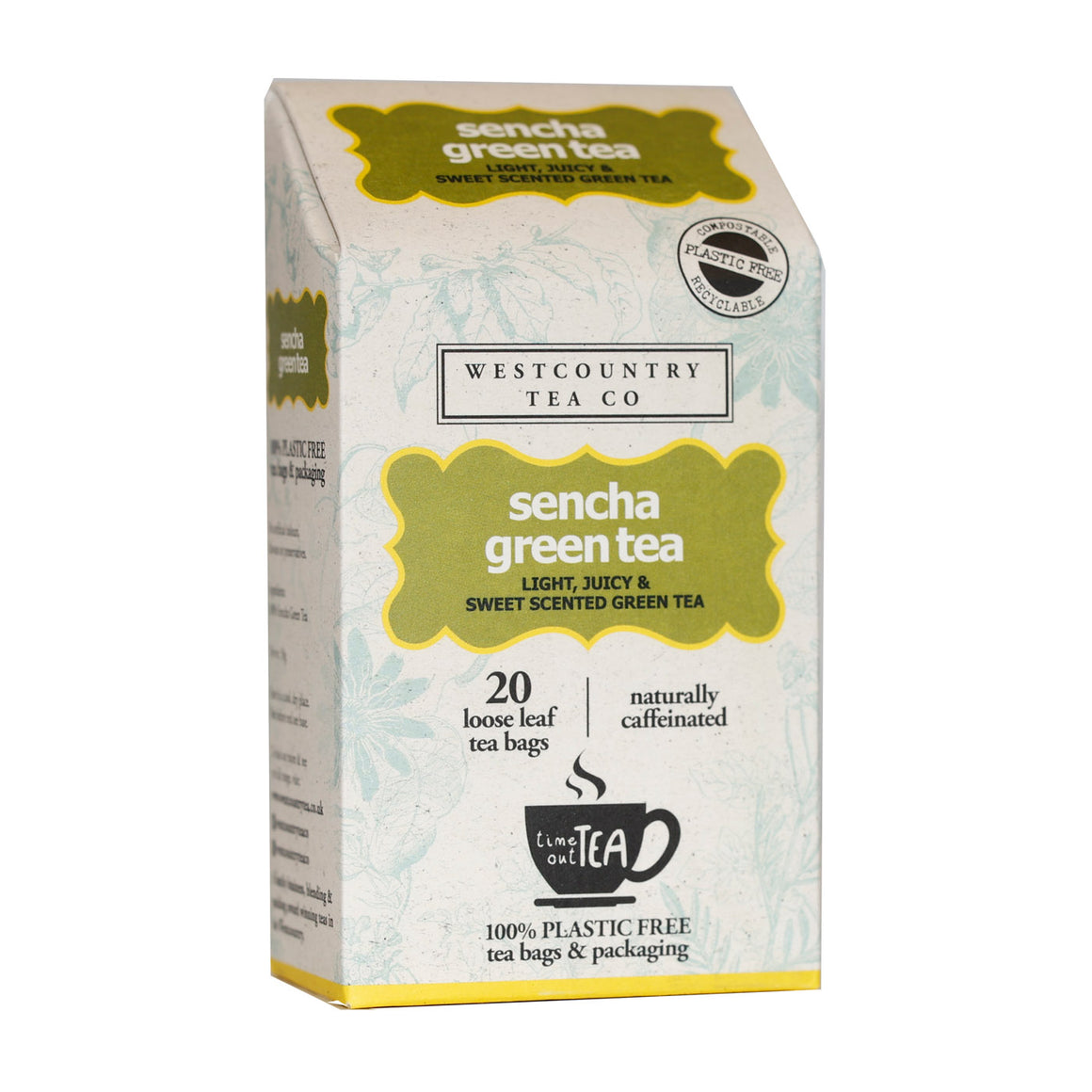West Country Tea Co. Sencha Green Tea Loose Leaf Tea Bags (Copy)