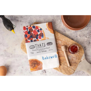 Sarah Edmonds Tarts Tea Towel