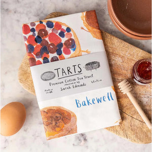 Sarah Edmonds Tarts Tea Towel