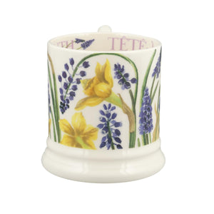 Emma Bridgewater Tete-a-tete & Grape Hyacinth Half Pint Mug