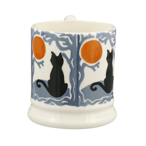 Emma Bridgewater The Wise Witches Black Cats Half Pint Mug
