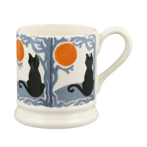 Emma Bridgewater The Wise Witches Black Cats Half Pint Mug