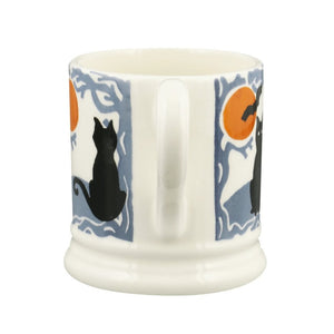 Emma Bridgewater The Wise Witches Black Cats Half Pint Mug
