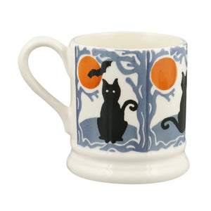 Emma Bridgewater The Wise Witches Black Cats Half Pint Mug