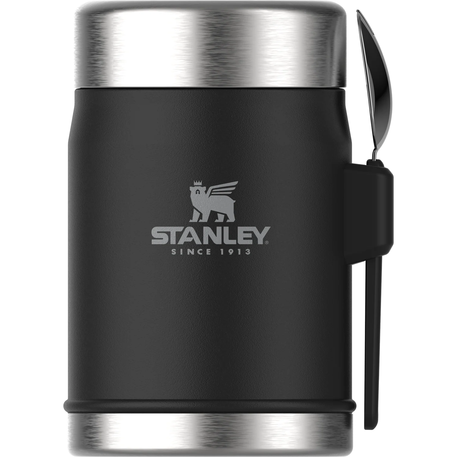 Stanley Classic Legendary Black Food Jar & Spork