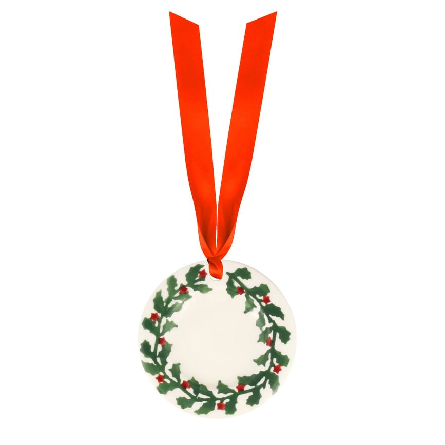 Emma Bridgewater Tiny Holly Mini Plate Decoration in Box