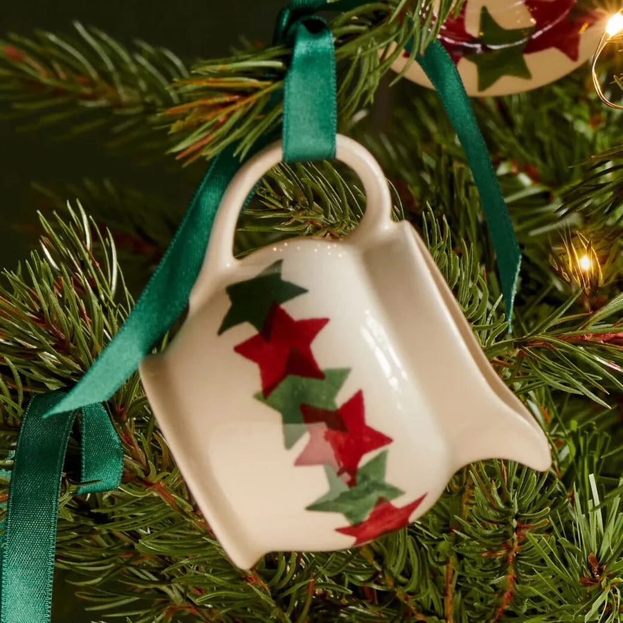 Emma Bridgewater Christmas Stars Tiny Jug Decoration in Box