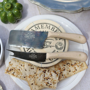 Culinary Concepts Blonde Oak Set of Two Cheese Knives
