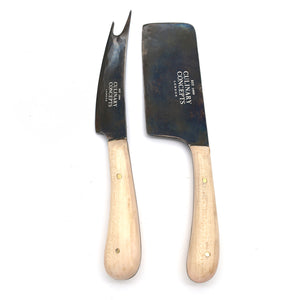 Culinary Concepts Blonde Oak Set of Two Cheese Knives