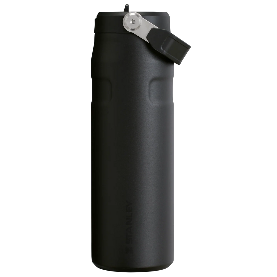 Stanley Iceflow Flip Straw Black 0.7Ltr Bottle
