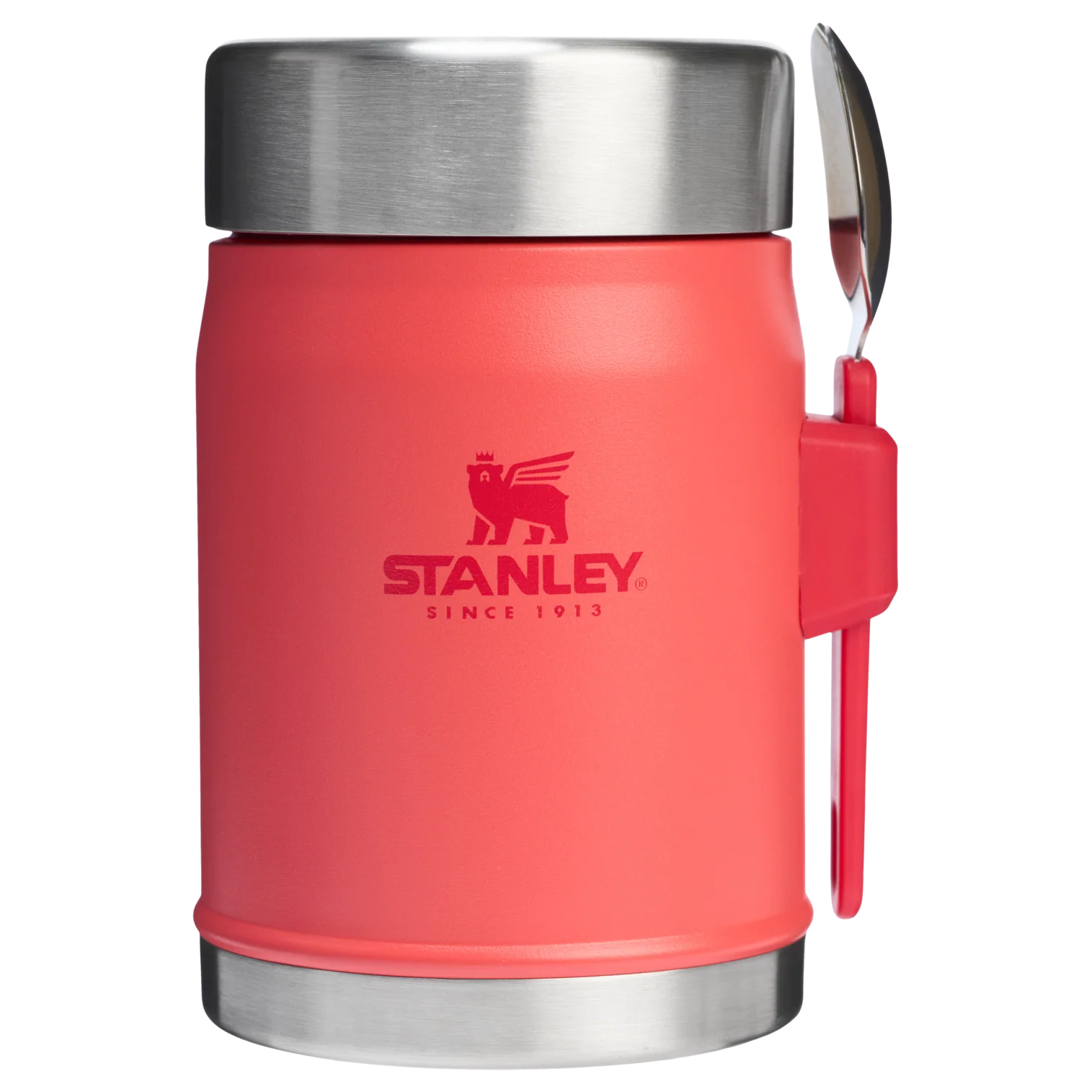 Stanley Classic Legendary Hot Coral Food Jar & Spork