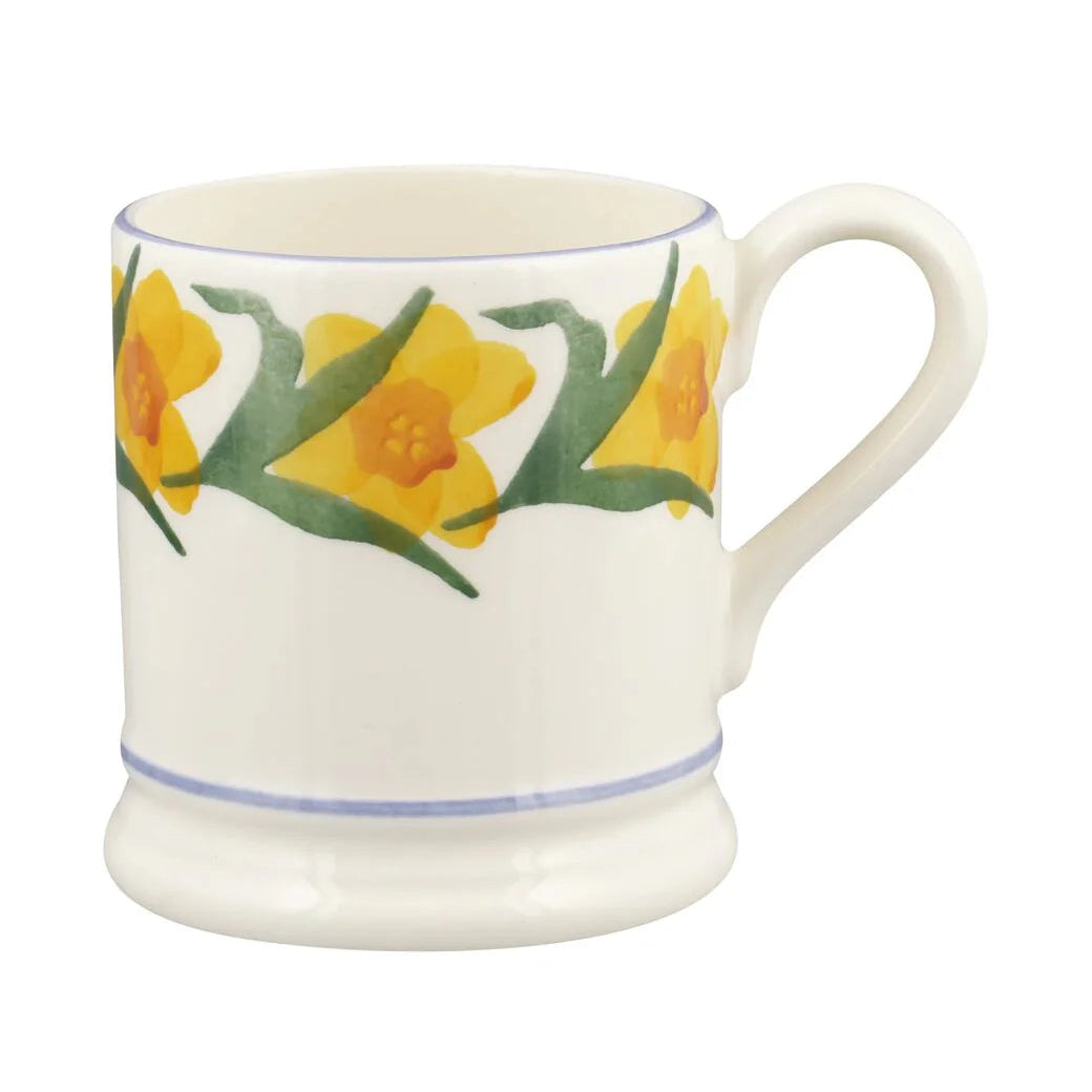 Emma Bridgewater Windblown Daffodils Half Pint Mug