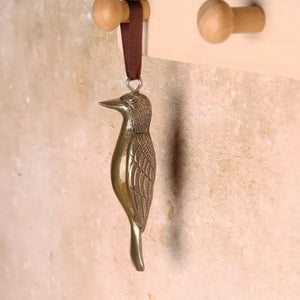 Adams & Mack Hanging Woodpecker Decoration