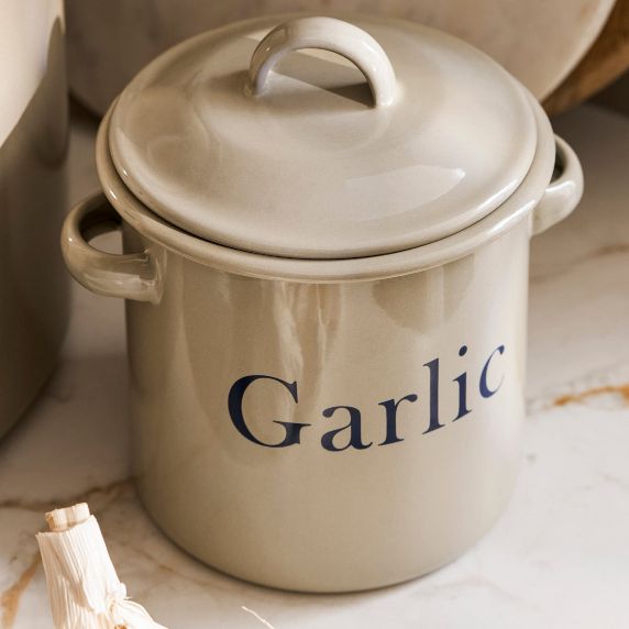 Garden Trading Enamel Garlic Store Truffle