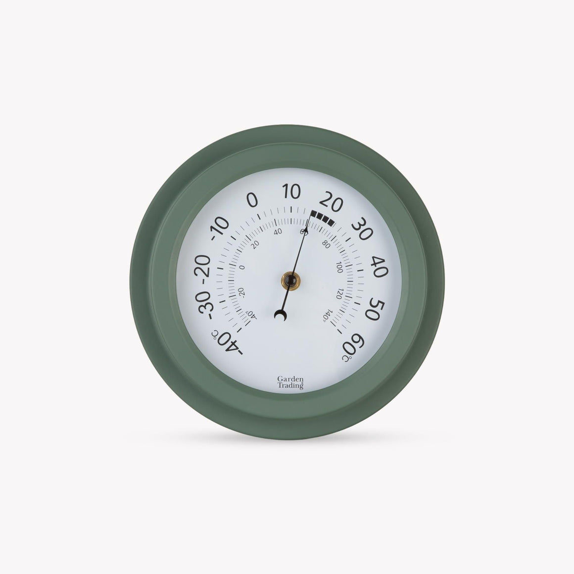 Garden Trading Tenby Thistle Green Thermometer