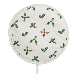 Sophie Allport Christmas Holly & Berry Hob Cover