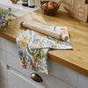 Ulster Weavers Cottage Garden Tea Towel