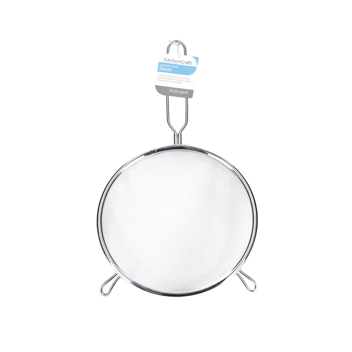 KitchenCraft 18cm Stainless Steel Sieve
