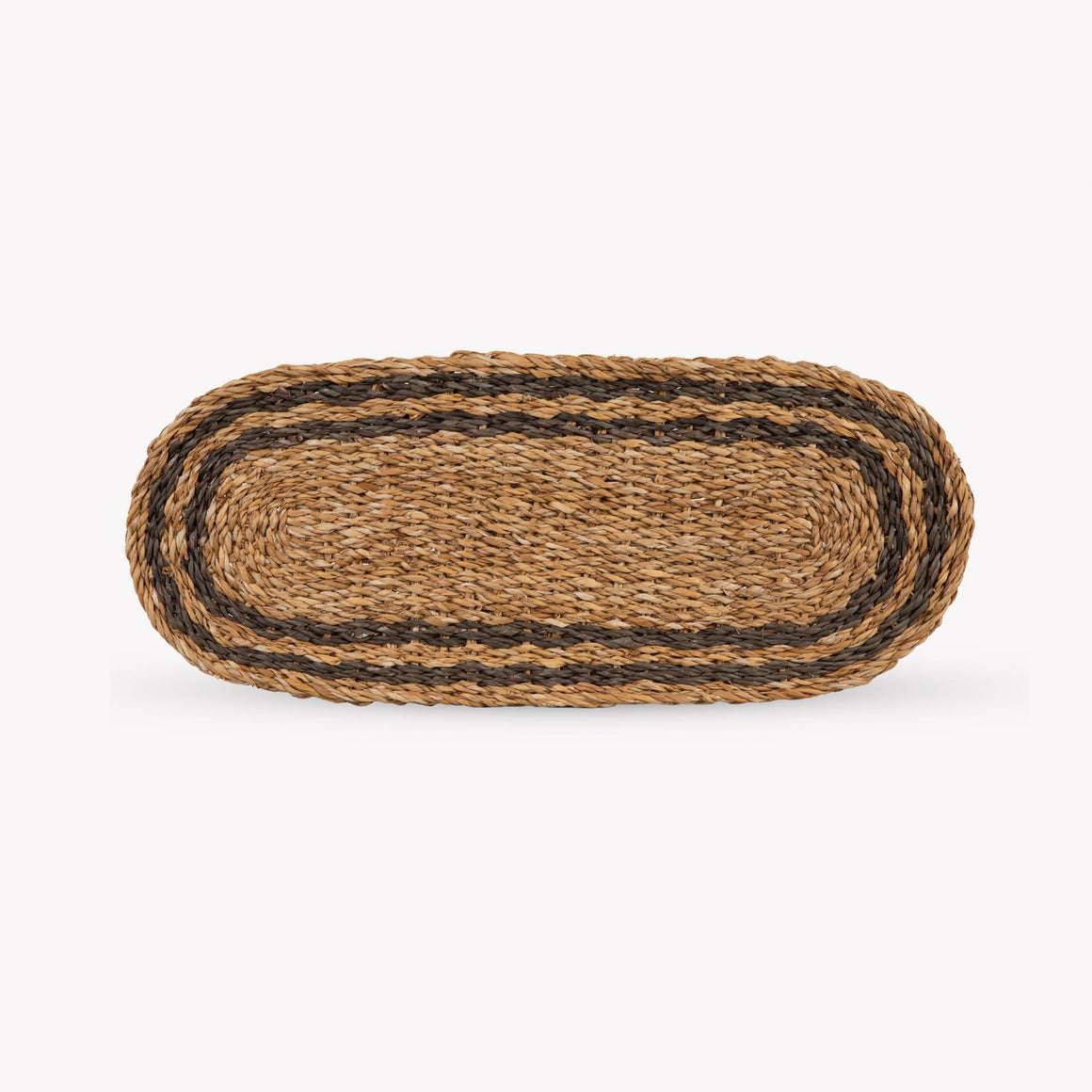 Garden Trading Brading Pet Bowl Mat Antique Brown Border