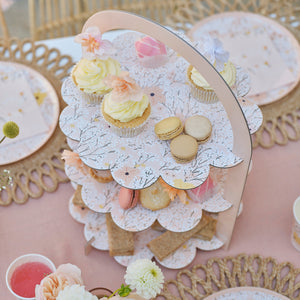 Ginger Ray Floral Afternoon Tea Stand