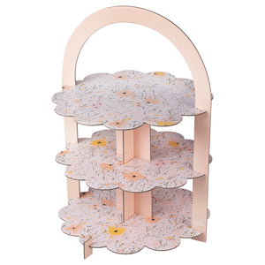 Ginger Ray Floral Afternoon Tea Stand