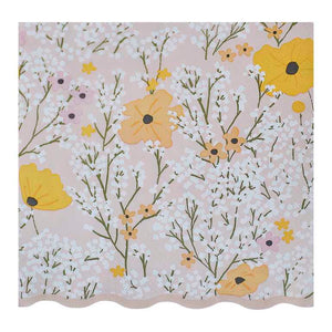 Ginger Ray Floral Napkins