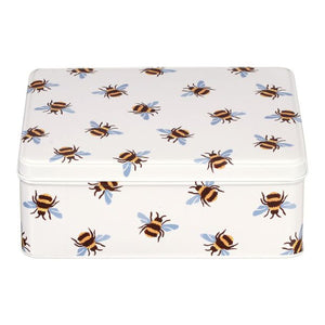 Emma Bridgewater Blue Winged Bumblebee Medium Shallow Tin