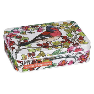 Emma Bridgewater Birds in the Hedgerow Small Rectangular Tin