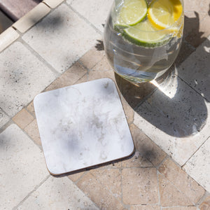Creative Tops Set of Grey Marble Effect Coasters