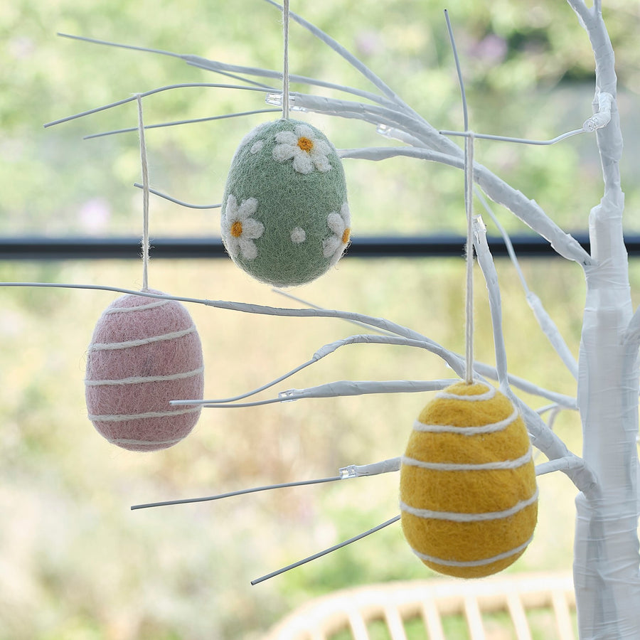 Ginger Ray Felt Egg Decorations