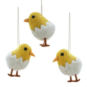 Ginger Ray Felt Chicks Hanging Decoration