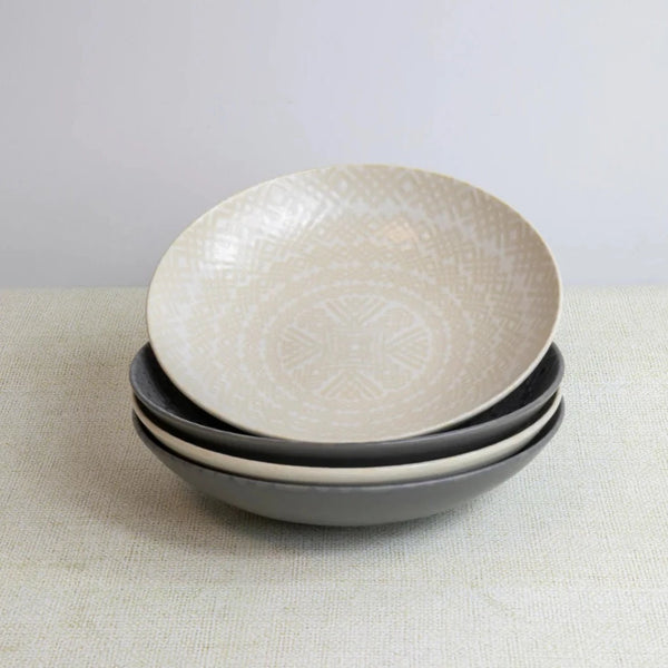 KitchenCraft Embossed Pasta Bowl All Colours Abraxas