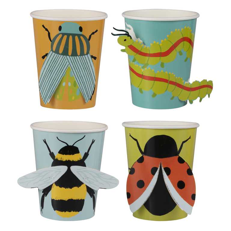 Ginger Ray Paper Bug Cups