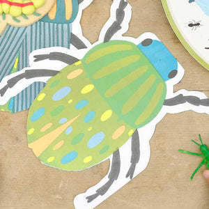 Ginger Ray Bug Paper Napkins