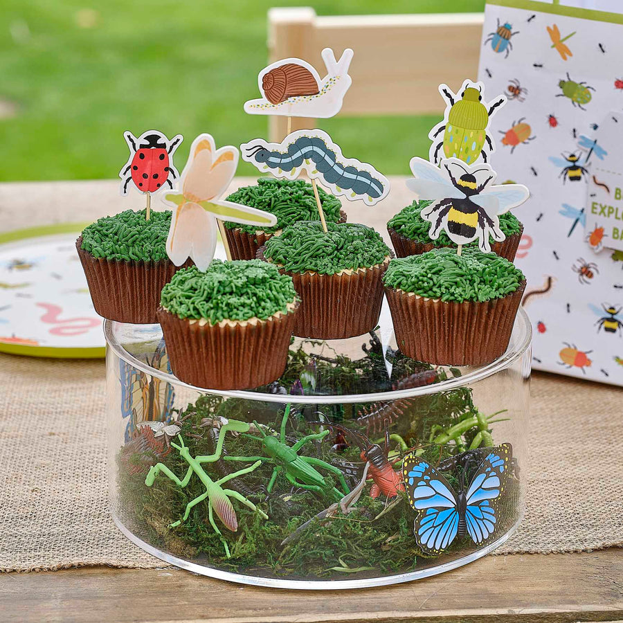 Ginger Ray Bugs Cupcake Toppers