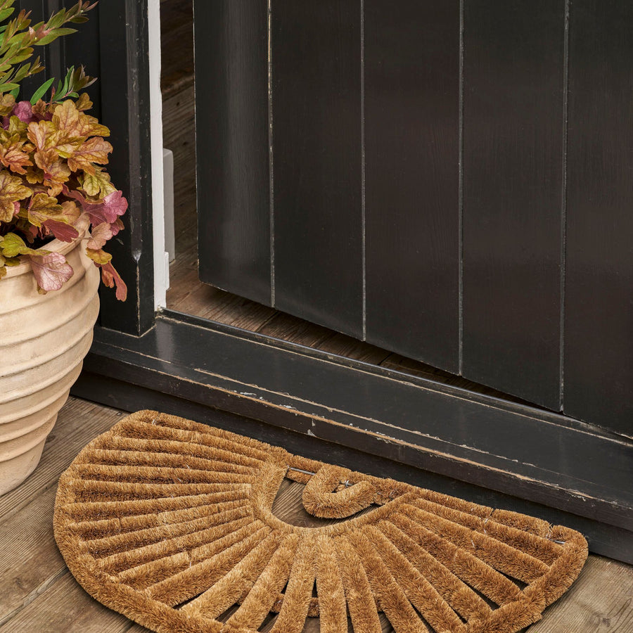Garden Trading Half Moon Wire Scraper Door Mat