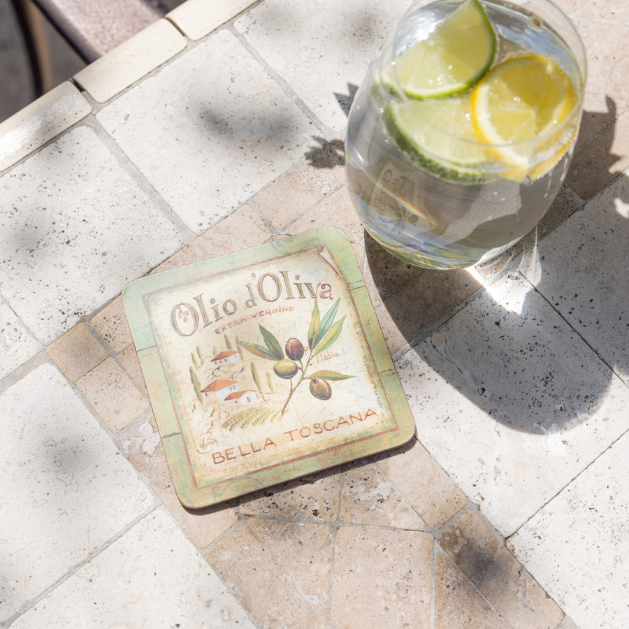 Creative Tops Olio D Oliva Set of 6 Coasters