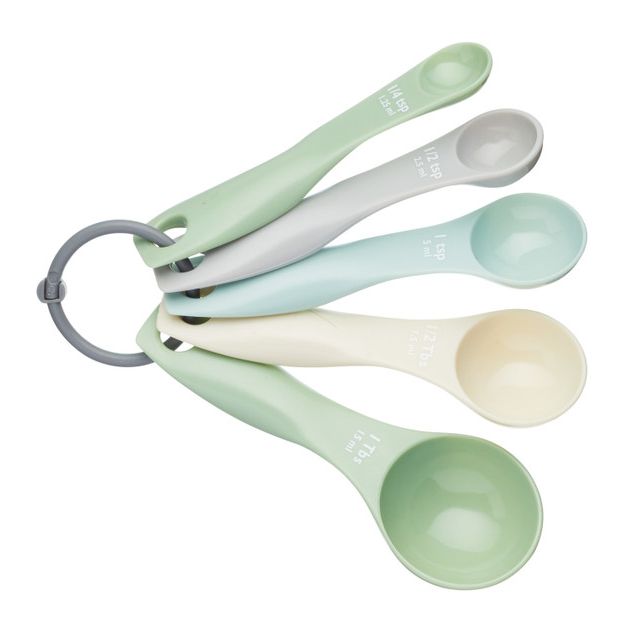KitchenCraft Pastel Measure Spoons