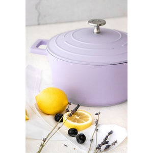 MasterClass Cast Aluminium Lavender Casserole - All Sizes