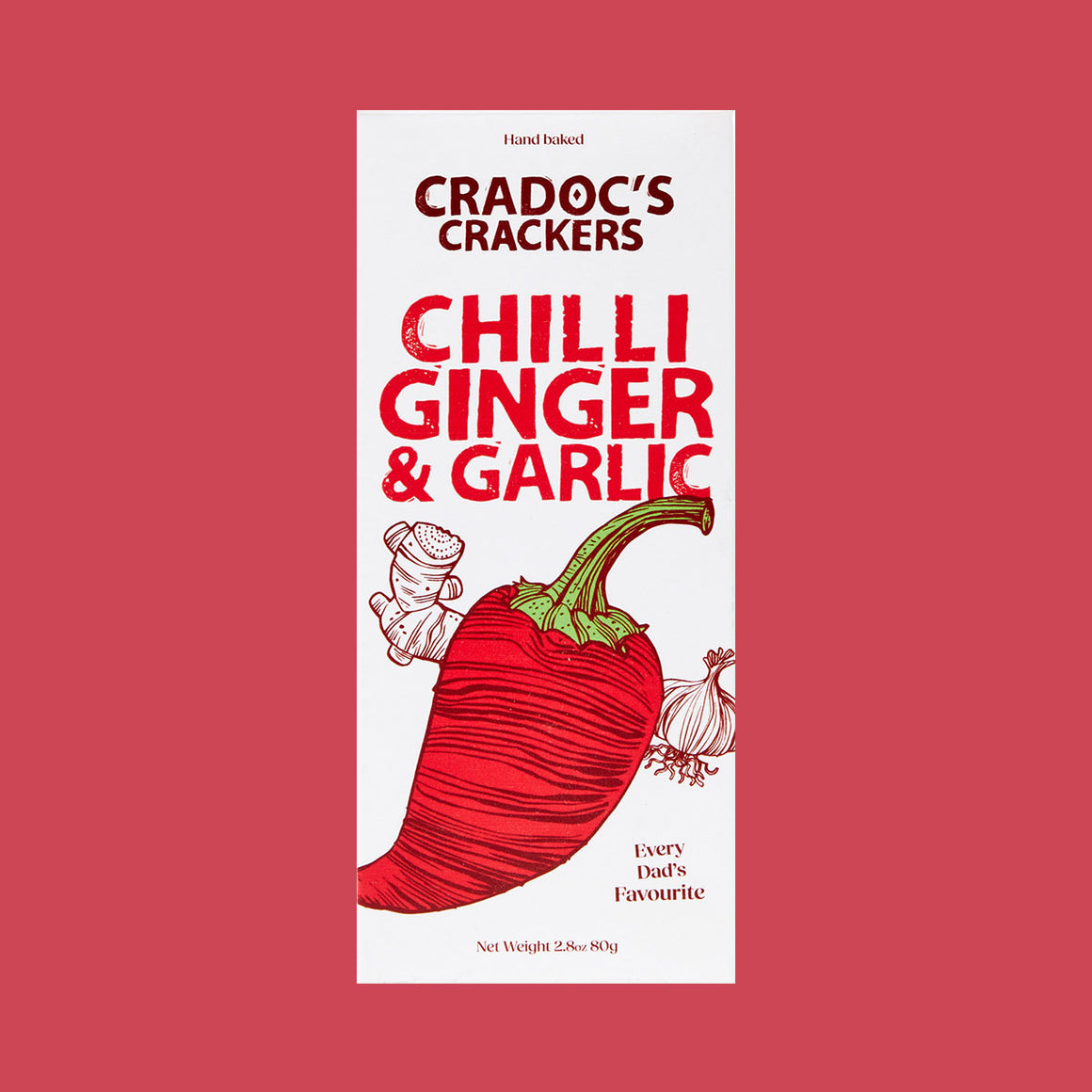 Cradoc's Chilli, Ginger & Garlic Cracker