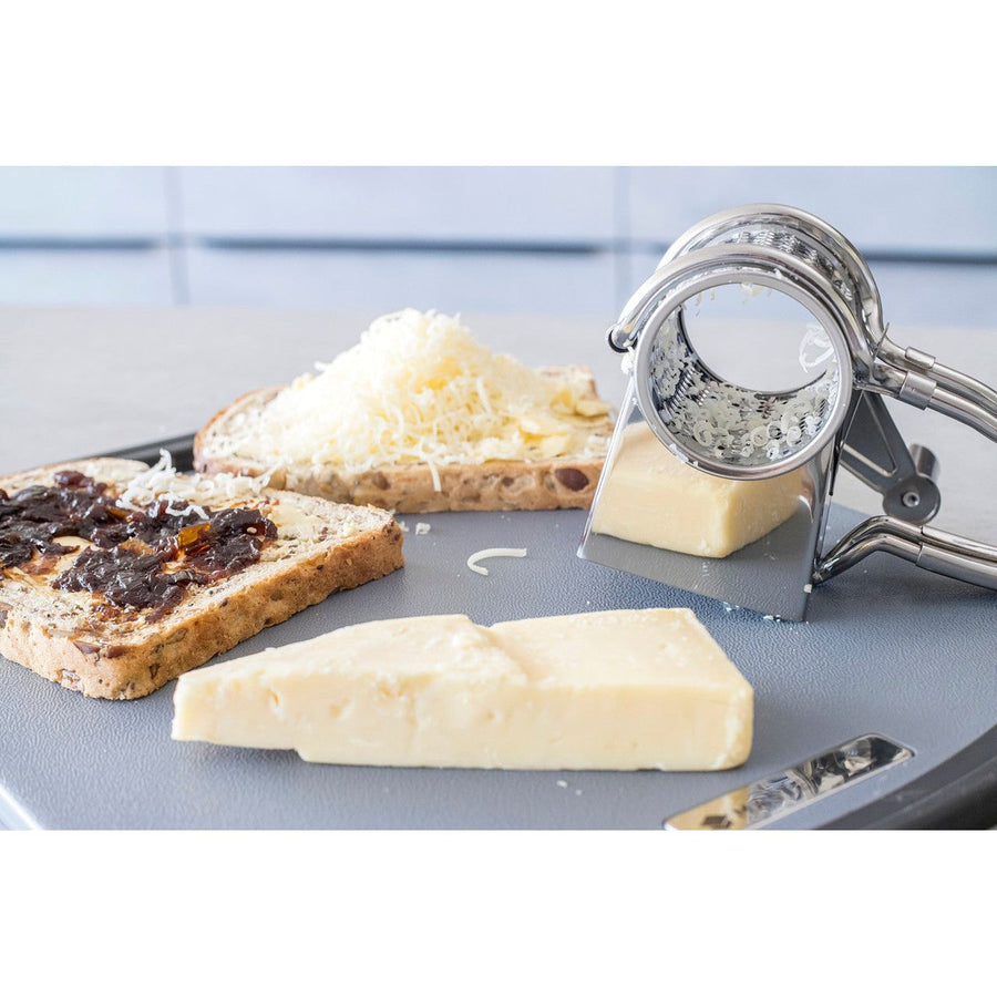MasterClass Stainless Steel Rotary Stainless Grater