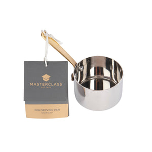 MasterClass Stainless Steel 6.5cm Serving Pan