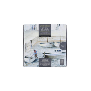 Creative Tops Cornish Harbour Set of 6 Coasters